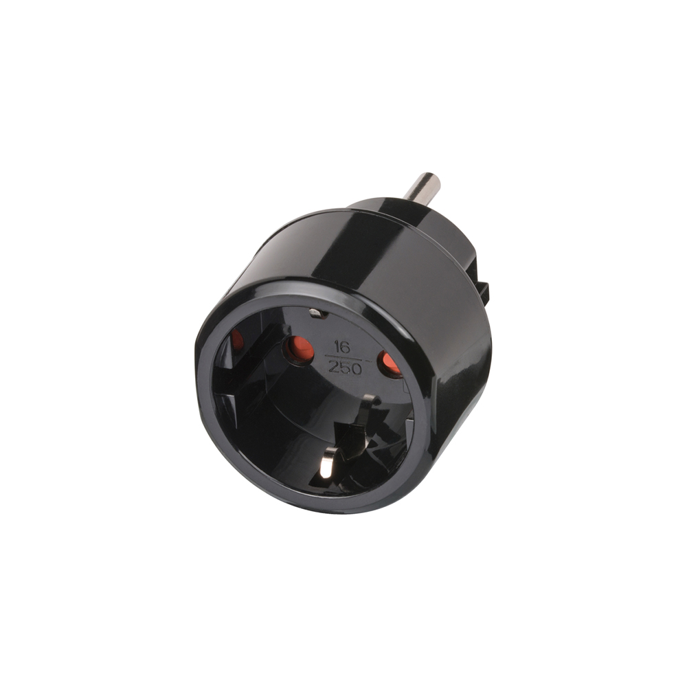 Adaptador De Viaje Conector De Tierra => Usa