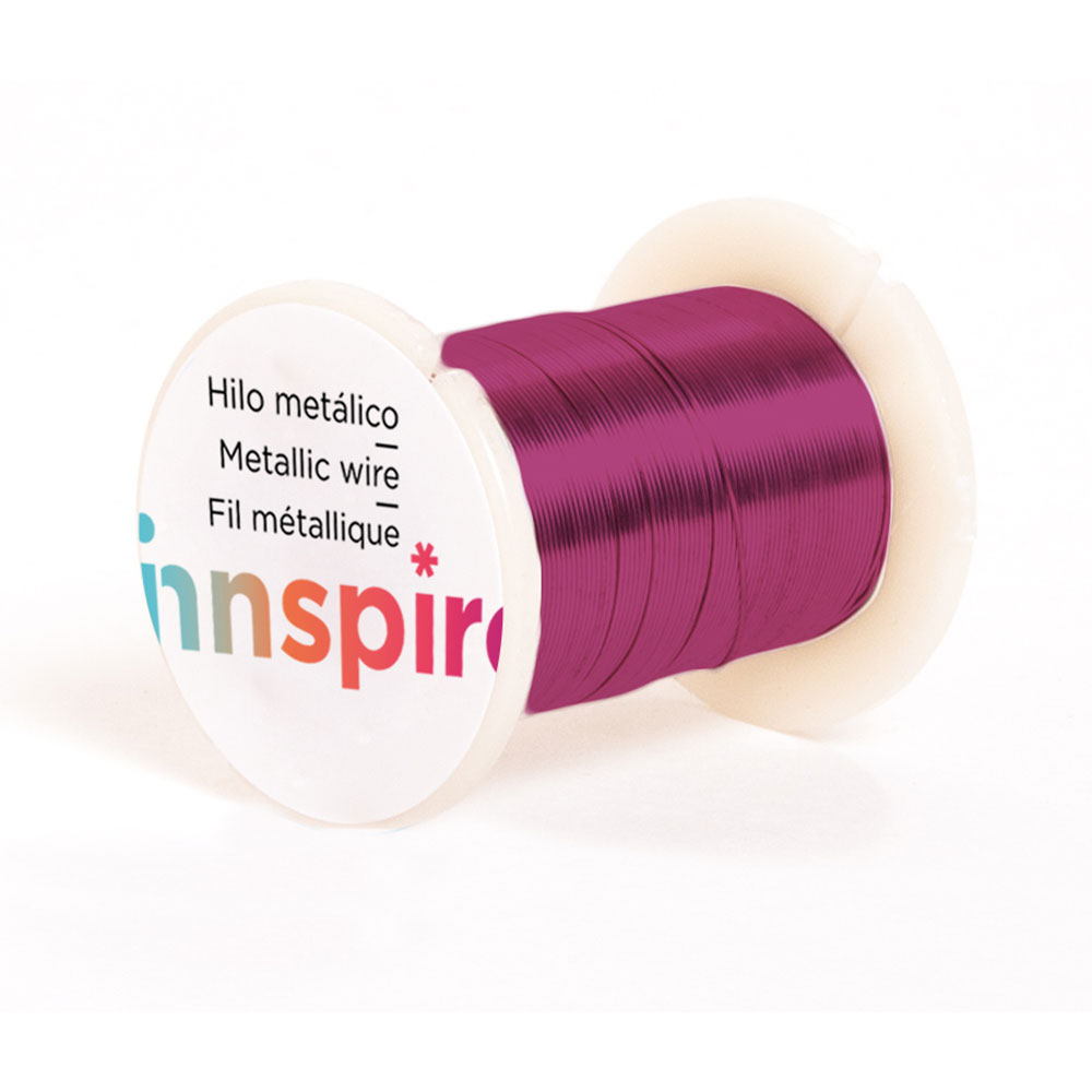 Hilo Metalico Rosa 0,45 Mm. 18 M.