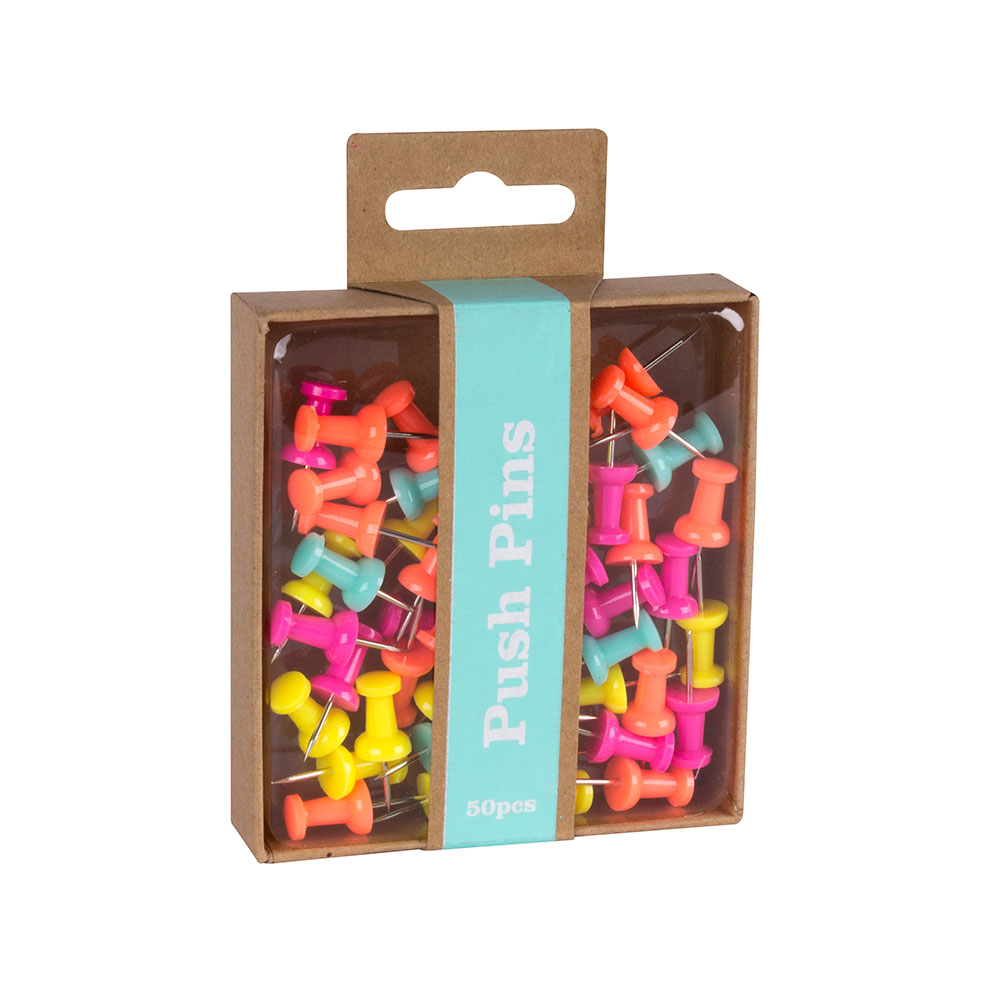 Fluor Push Pins 50 u