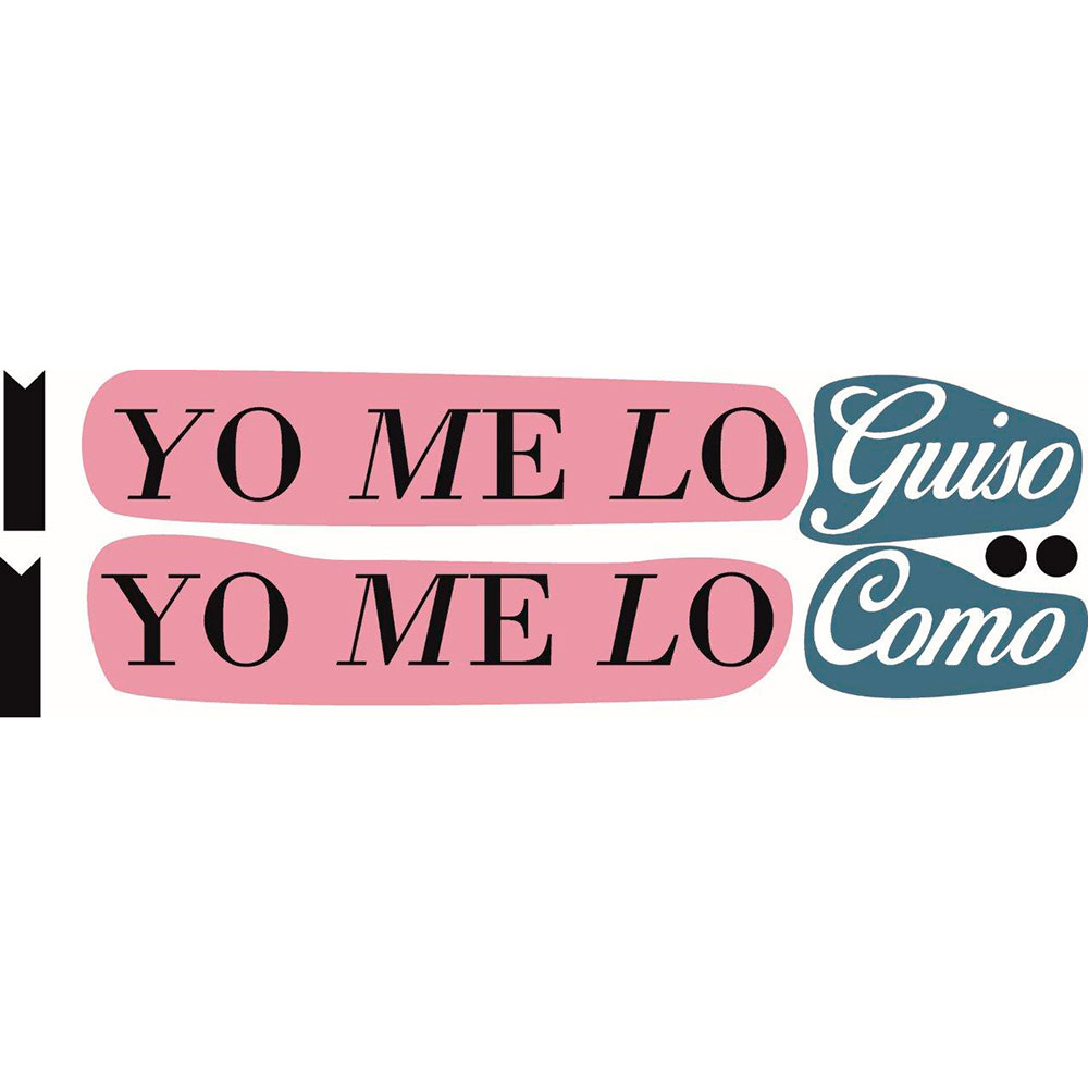 Sticker Deco Yo Me Lo Como 24x68Cm