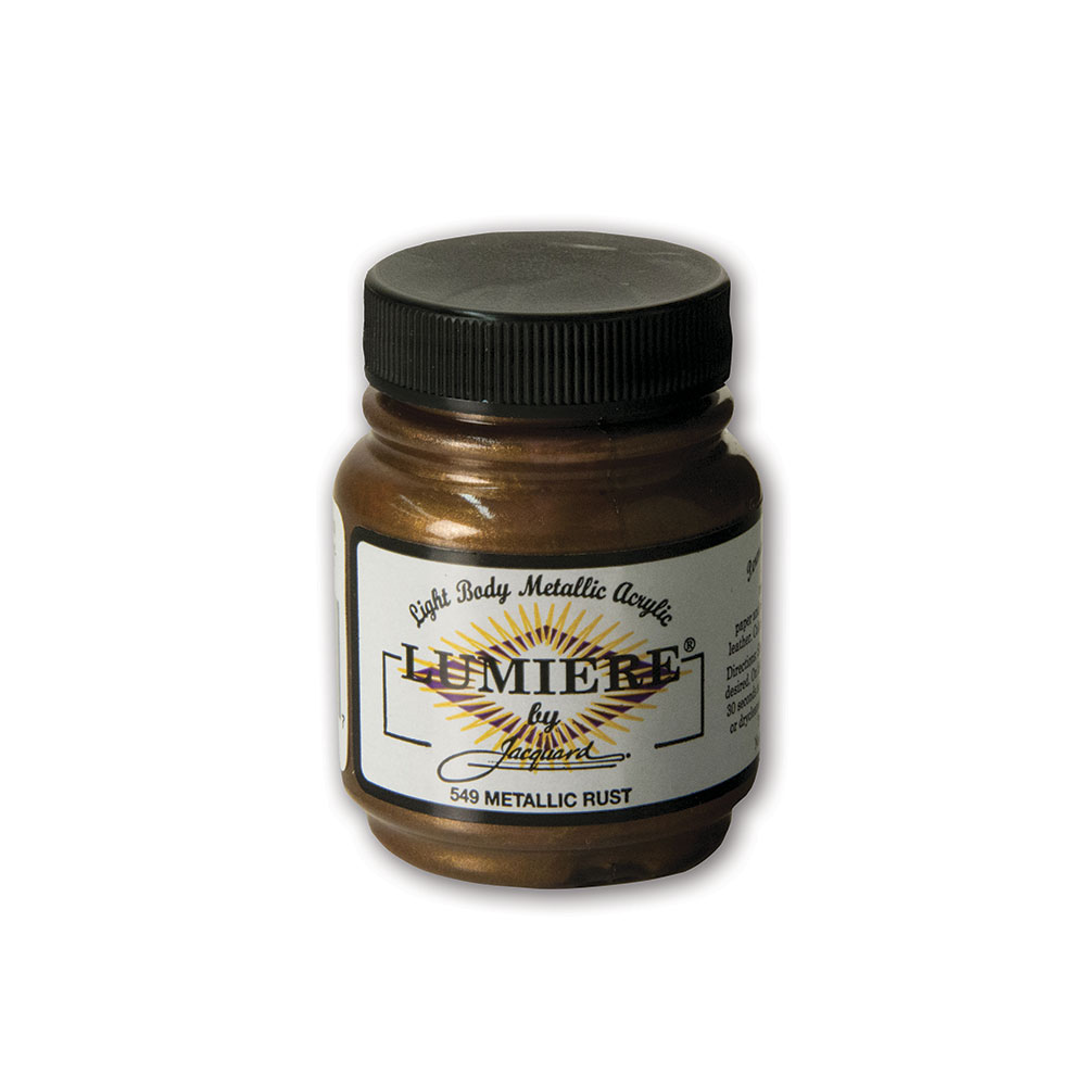 Pintura Cuero Lumiere 549 Metallic Rust 70 ml