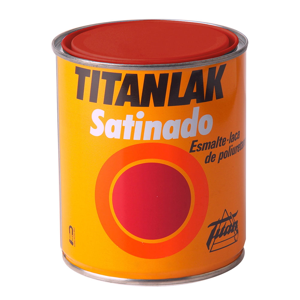 Titanlak Satin. Rojo China 750ml.