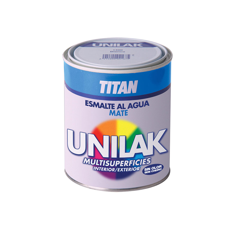 Esmalte Unilak Mate Blanco 750ml.