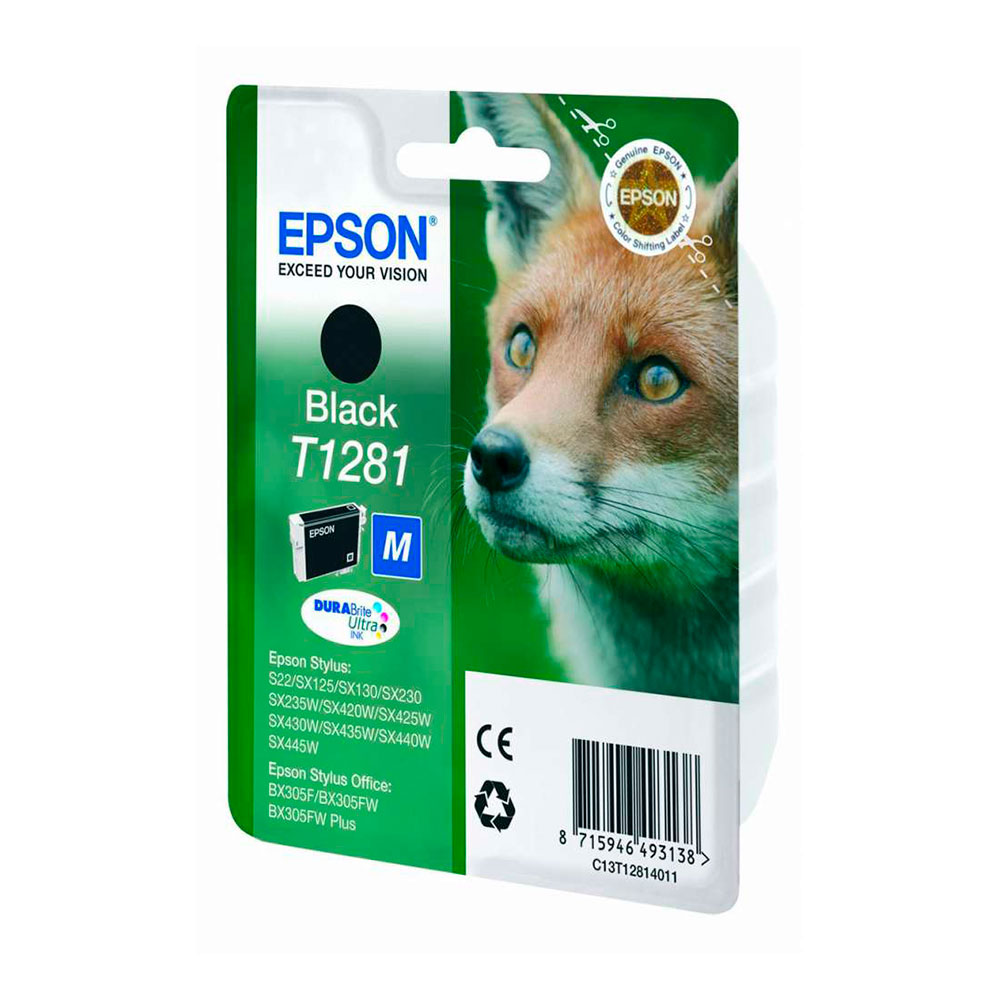 Cartucho Tinta Epson 1281 Negro