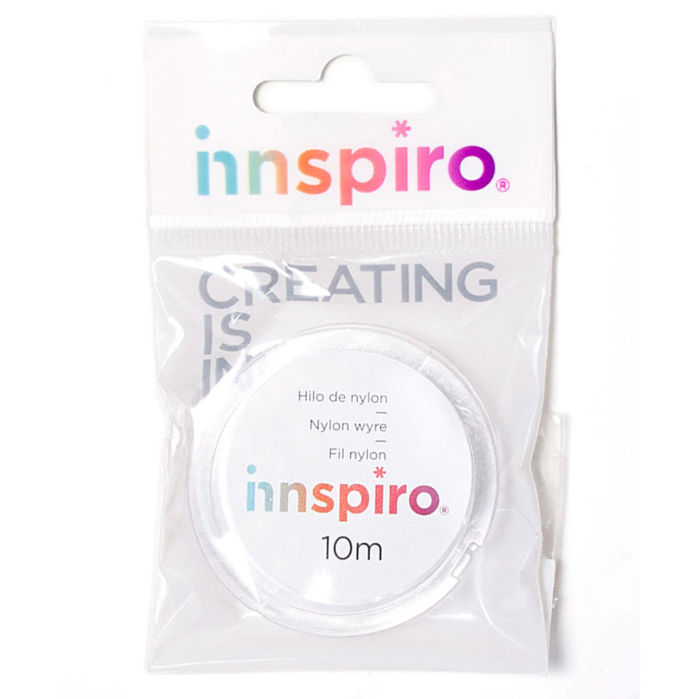 Hilo Nailon Transparente 0,25Mm. 10M.