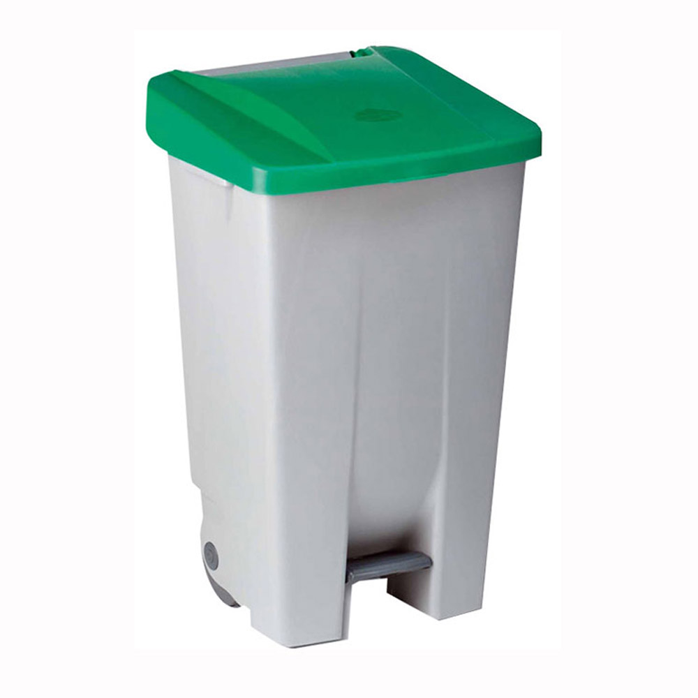 Contenedor Selectivo 80 l Rojo C/Pedal