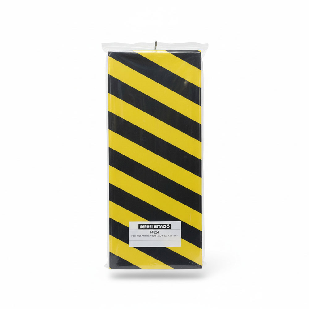 Protector Flexi Prot-Parking Amarillo/Negro 20x300x700mm.