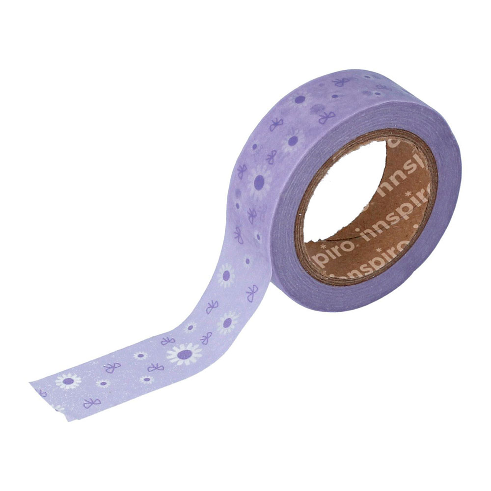Cinta Masking Tape 17451 Washi Flor Lila 15Mmx10M Ultramar