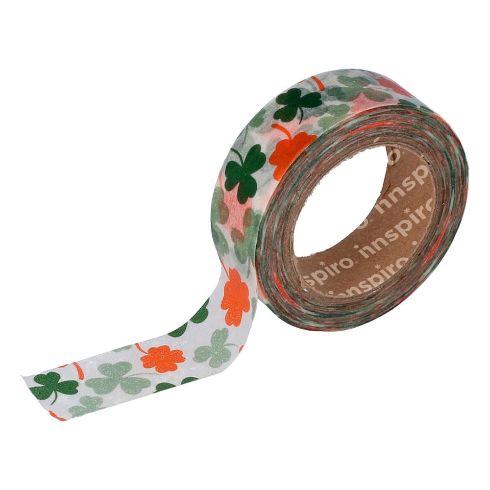 Cinta Masking Tape 17455 Washi Trébol 15Mmx10M Floral