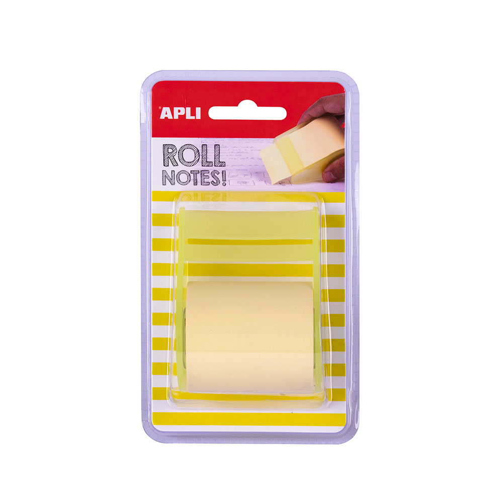 B.Notes 5cmx8 m Rollo Amarillo Pastel
