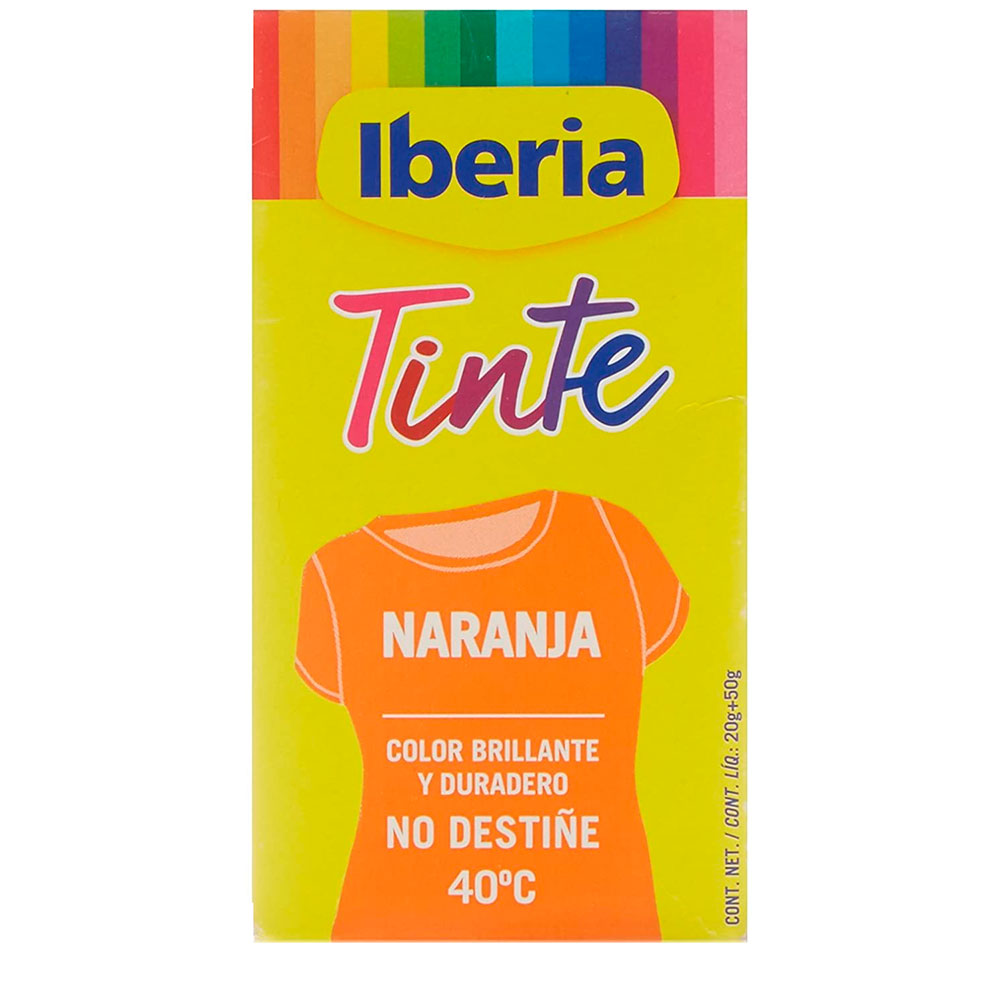 Tinte Iberia para Ropa Rosa