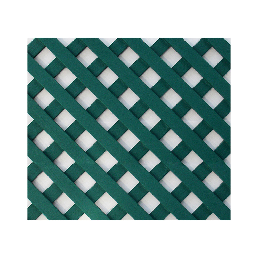 Celosía PVC 18 mm (An x Al: 1 x 2 m, Verde)