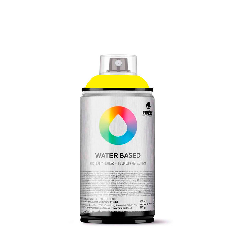 Spray Pintura Mtn Workshop Fluorescent Yellow 300ml