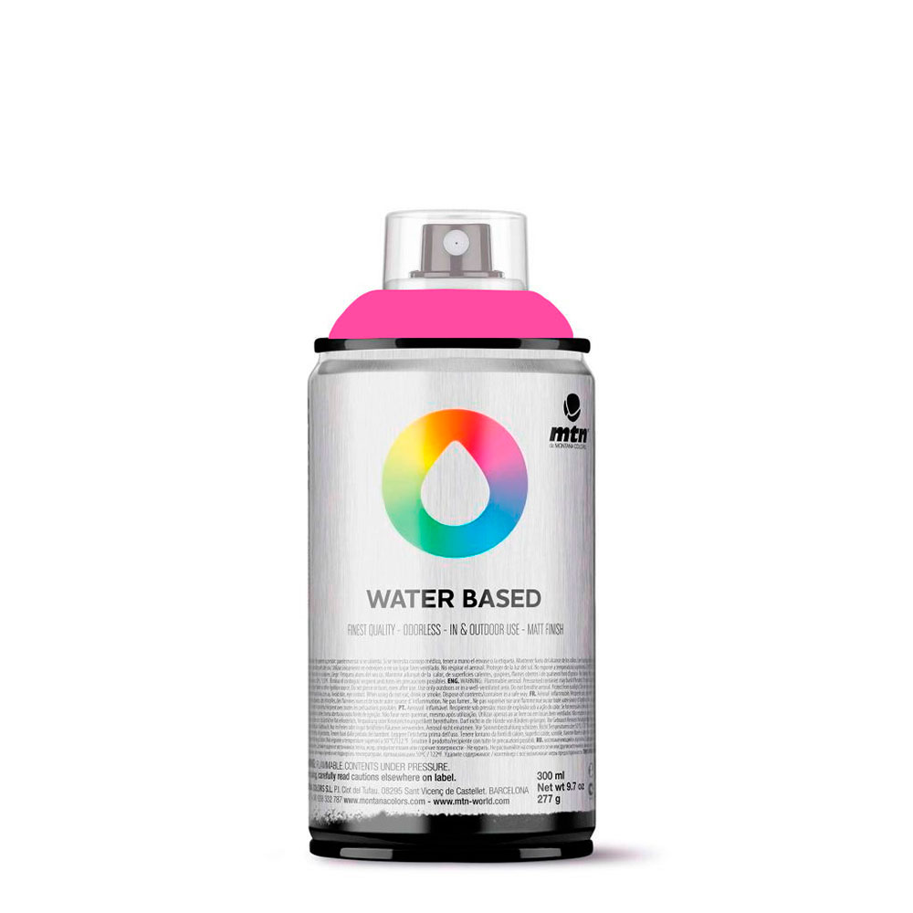 Spray Pintura Mtn Workshop Fluorescent Magenta 300ml