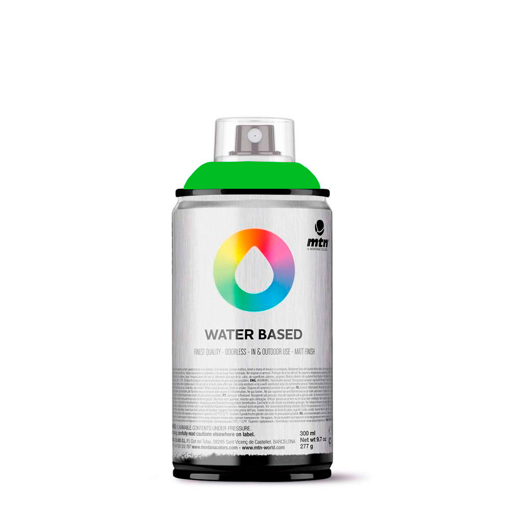 Spray Pintura Mtn Workshop Fluorescent Green 300ml