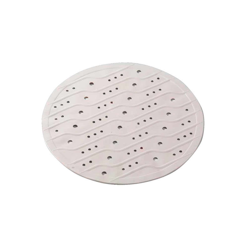 Salvaplatos Redondo Caucho Blanco 32 cm