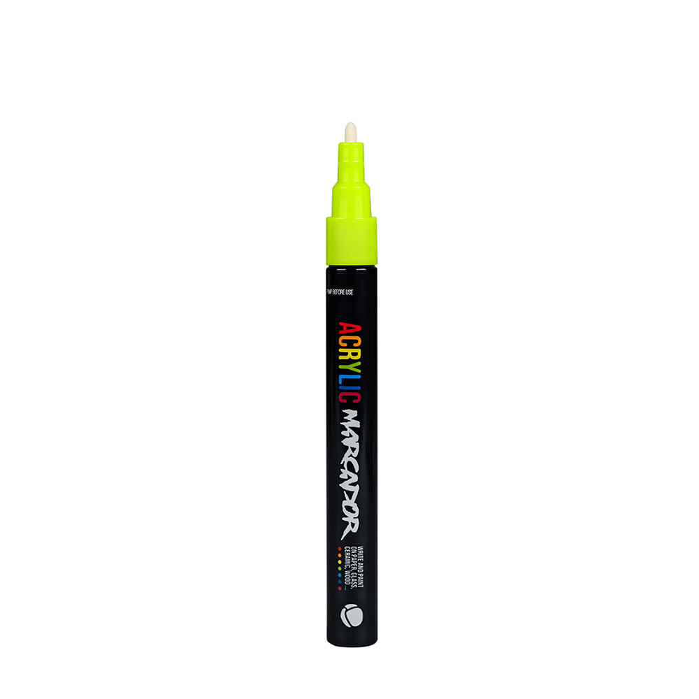 Mtn Rotulador Acrílico 1mm Amarillo Fluor
