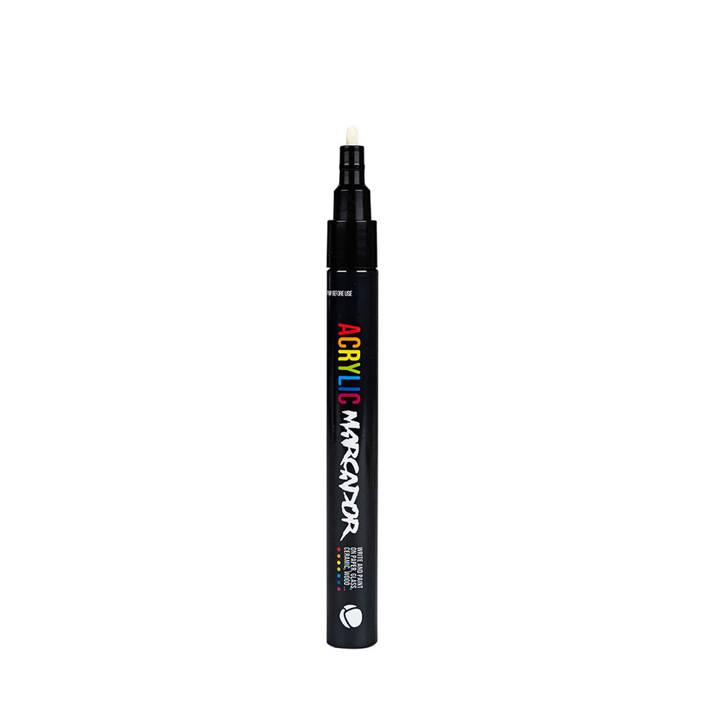 Mtn Rotulador Acrílico Negro 1mm