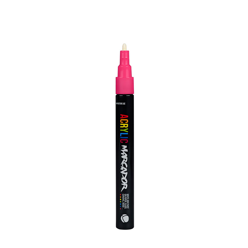 Mtn Rotulador Acrílico 1mm Rosa Fluor