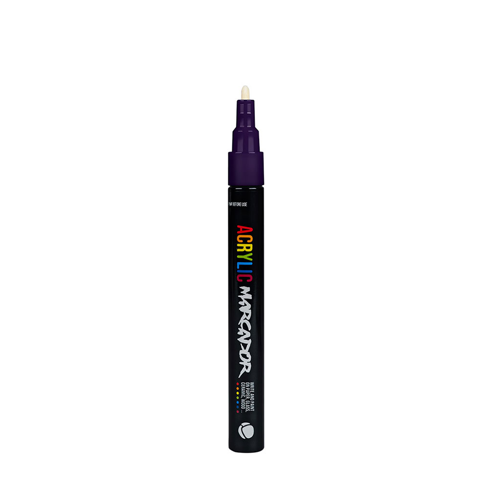 Mtn Rotulador Acrílico 1mm Violeta