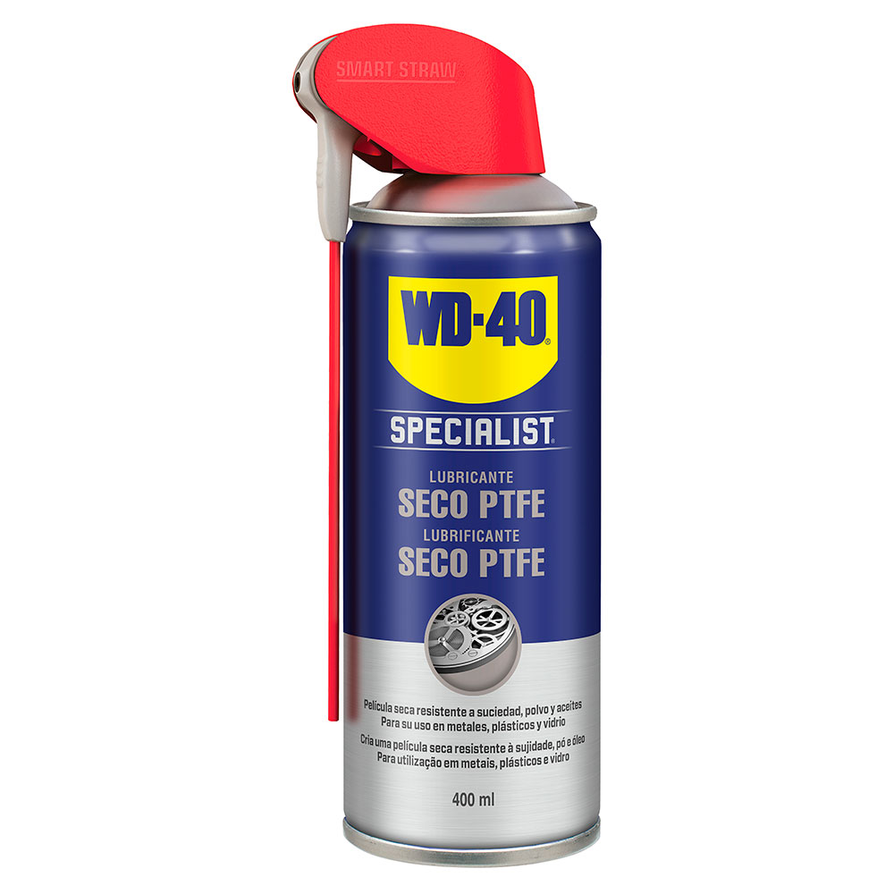 WD-40 Specialist Lubricante seco PTFE Spray Doble Acción 400 ml