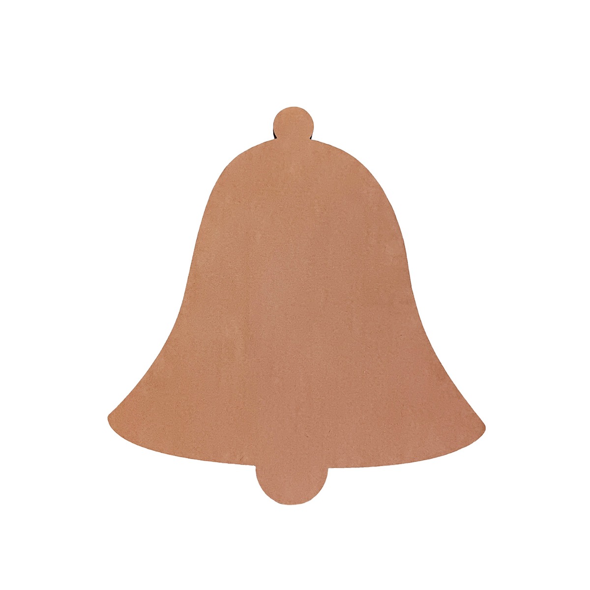 Figura Navidad Cartón Triplex Campana 25cm.