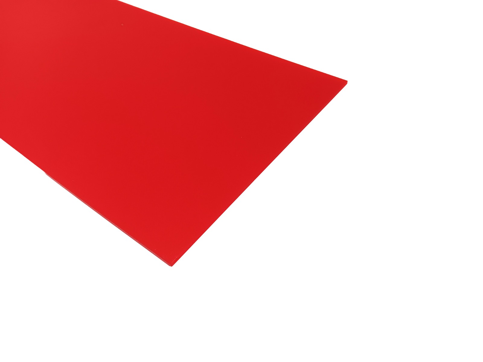 Plancha de Metacrilato Rojo Translúcido 21 x 60 cm.