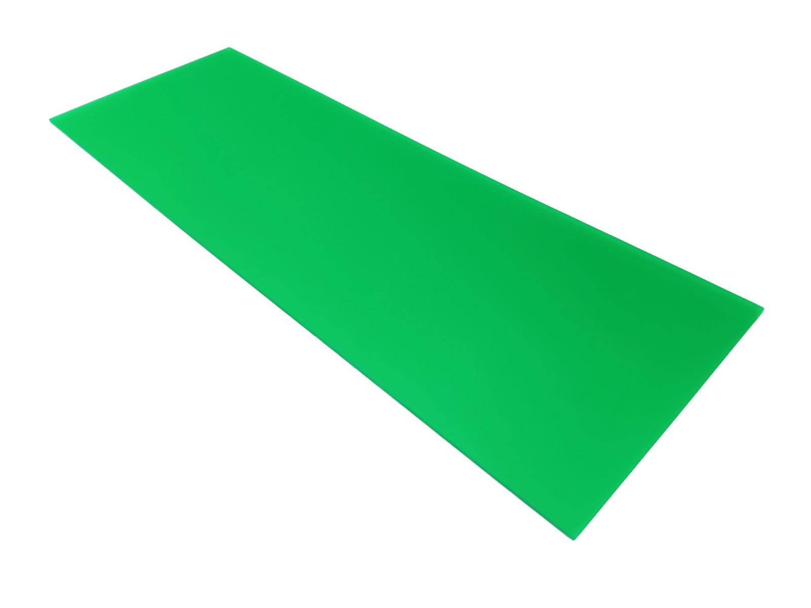 Plancha de Metacrilato Verde Translúcido 60 x 100 cm.