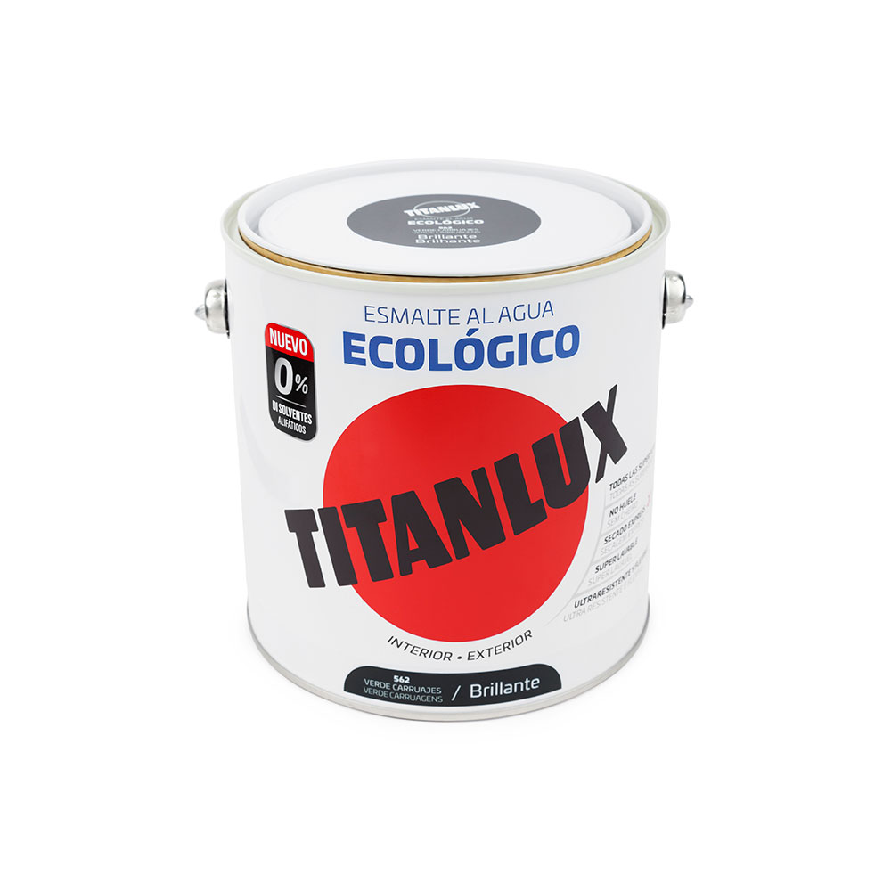 Titanlux Esm. Brillo Ecológico Verde Carruaje 2,5L