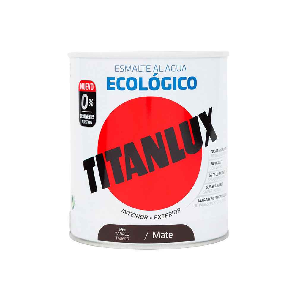Titanlux Esm. Mate Ecológico Tabaco 750Ml