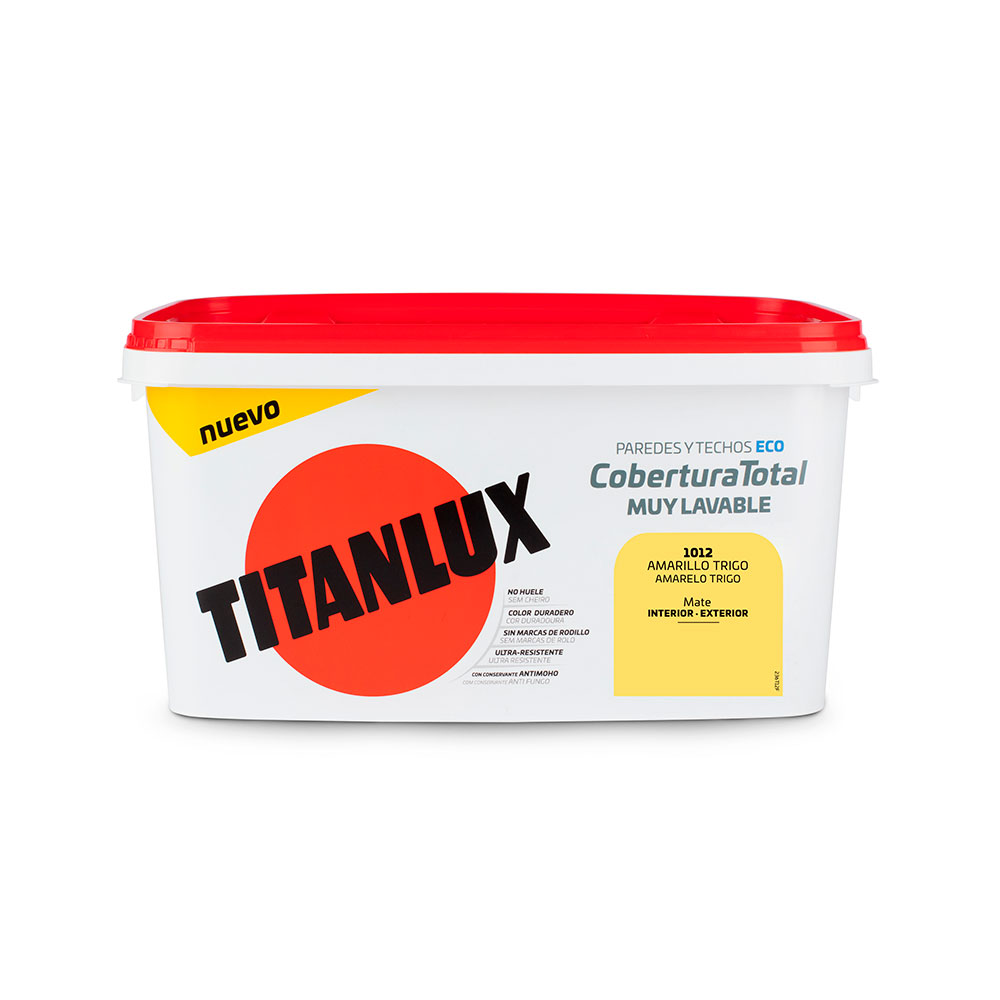 Titanlux Cobertura Total Amarillo Trigo 4L