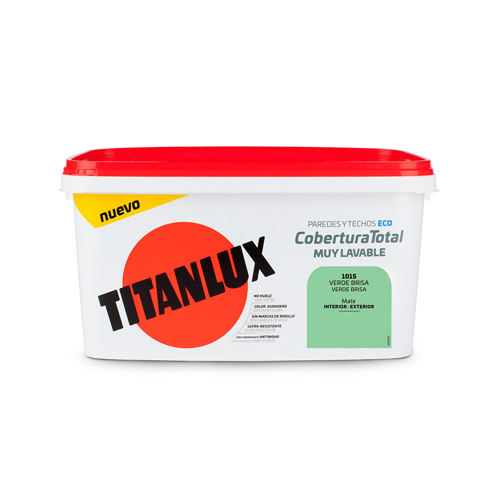 Titanlux Cobertura Total Verde Brillante 4L