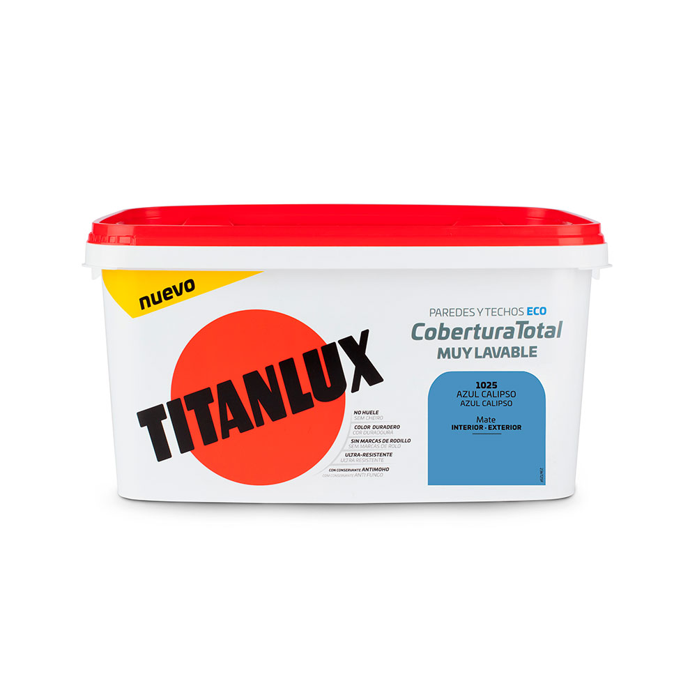 Titanlux Cobertura Total Azul Cálido 4L