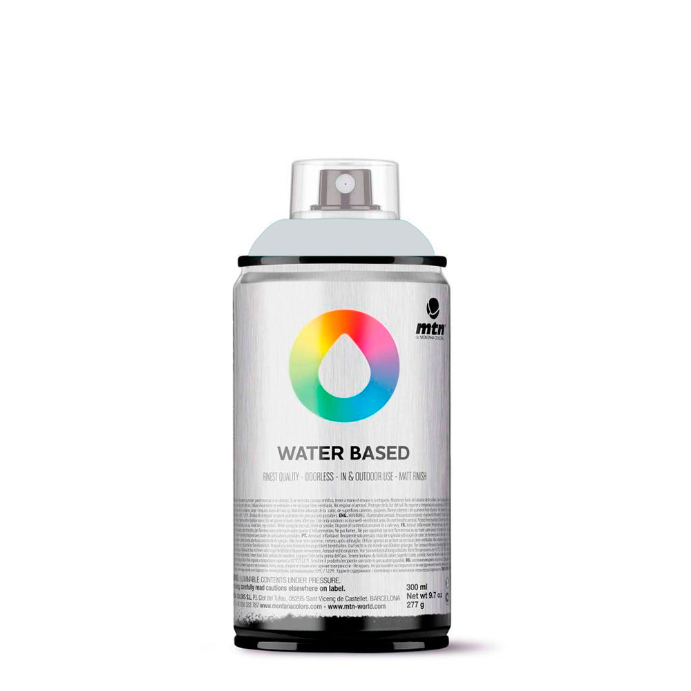 Spray Pintura Mtn Wb 300 Gris Neutro Pálido 300ml