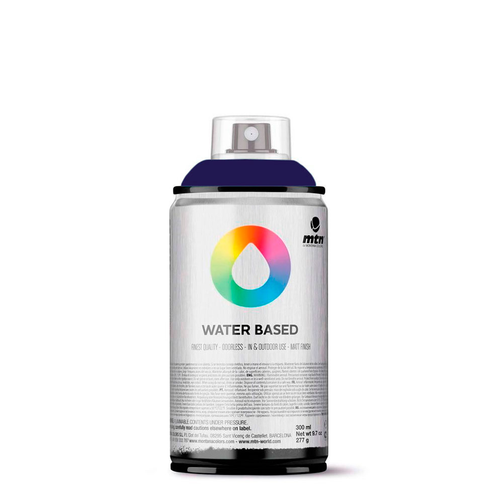 Spray Pintura Mtn Wb 300 Dióxazina Púrpura Oscura 300ml