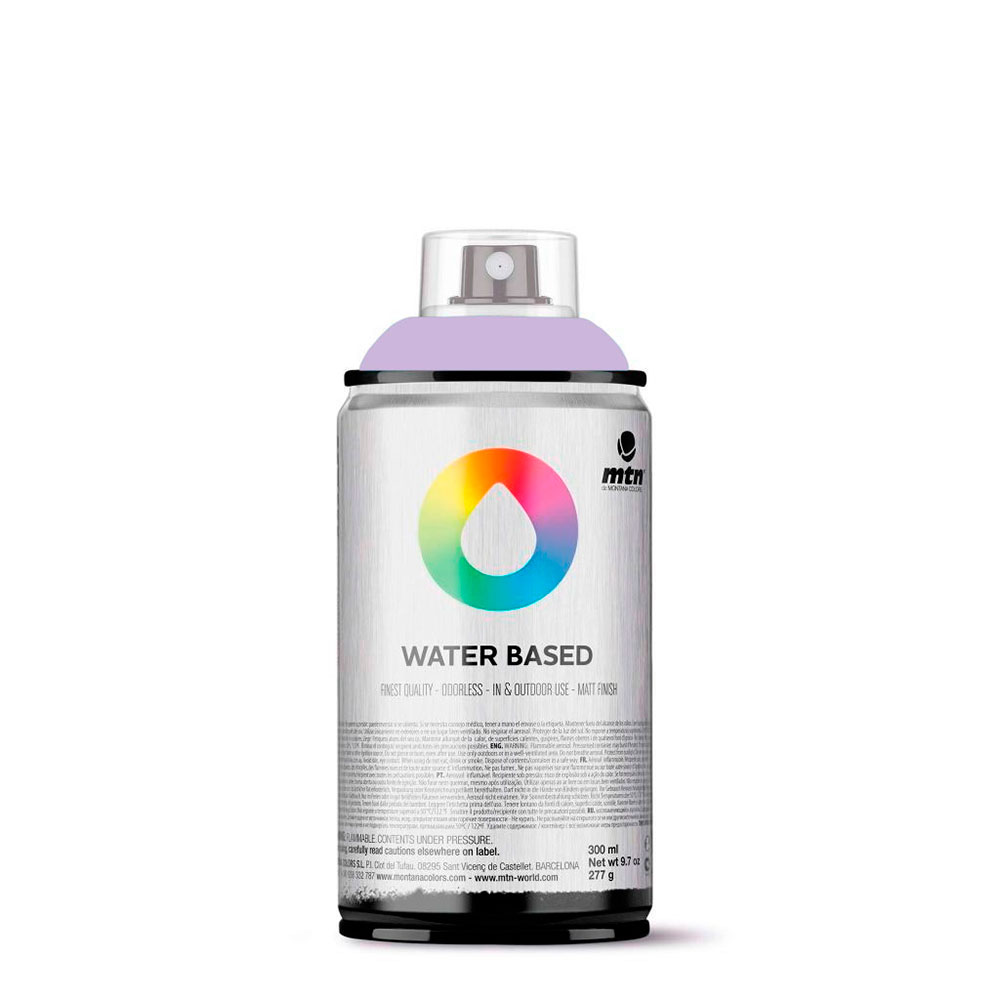 Spray Pintura Mtn Wb 300 Dioxazina Púrpura Pálido 300ml
