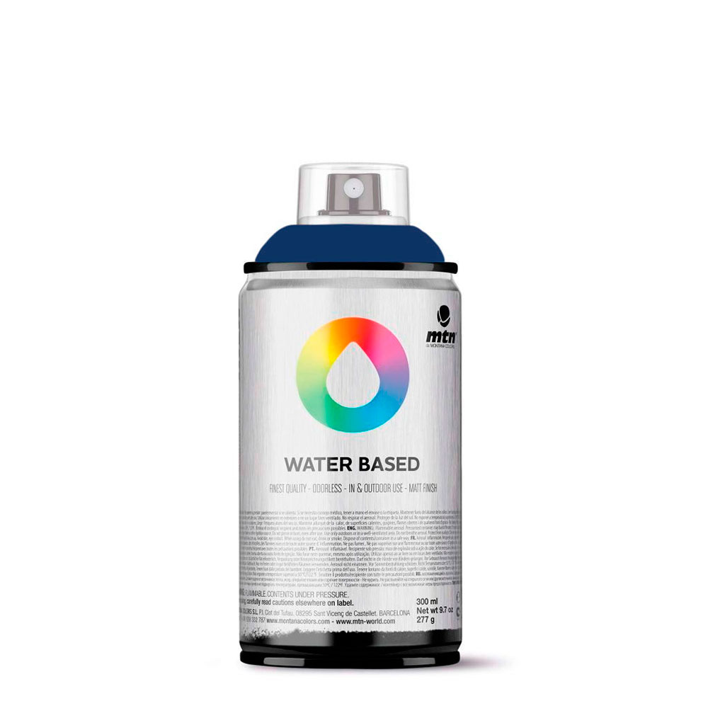 Spray Pintura Mtn Wb 300 Azul Ultramar Profundo 300ml