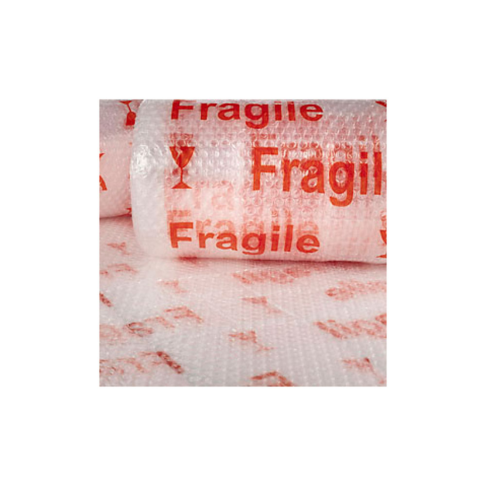 Plástico Burbuja Transparente Frágil 0,60x10 m