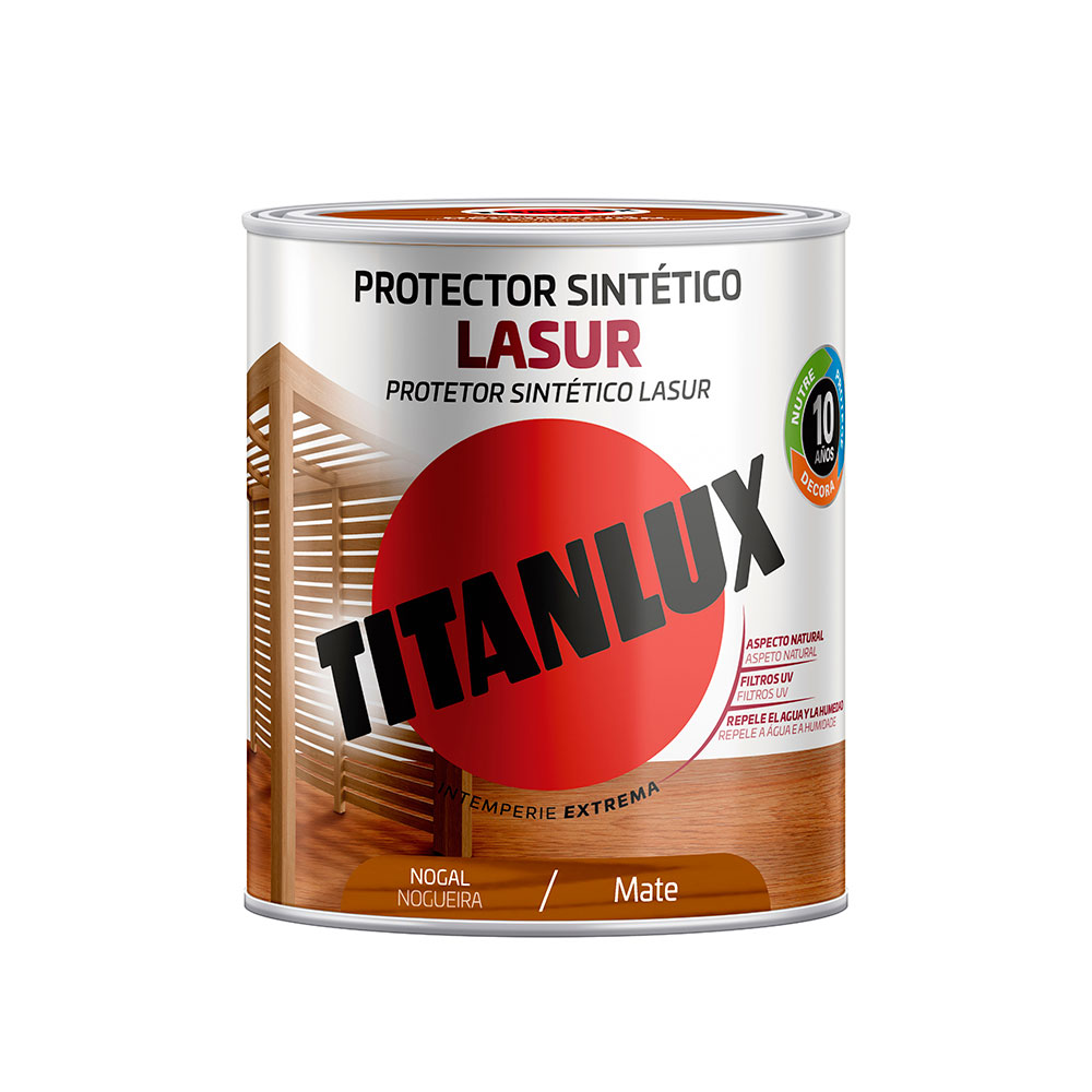 Protector Sintético Lasur Mate Nogal 2,5L