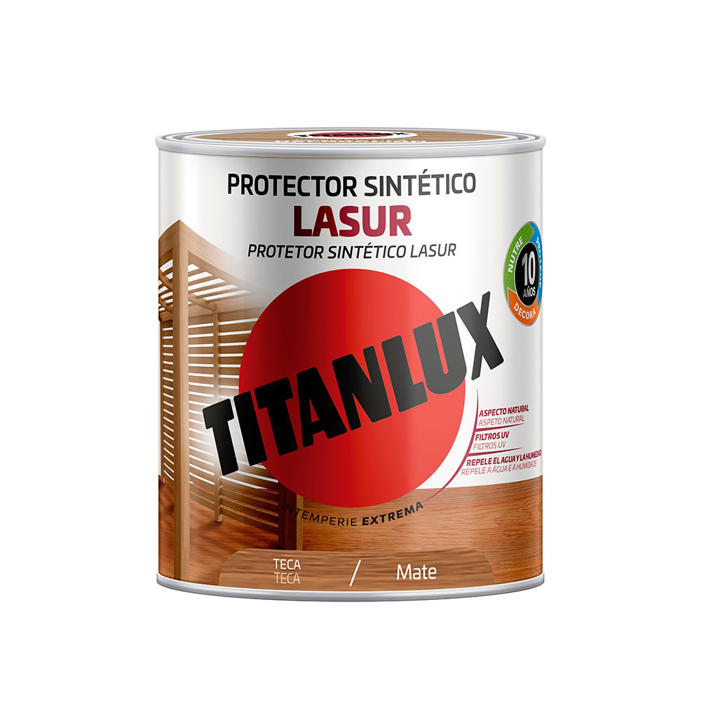 Protector Sintético Lasur Mate Teca 2,5L
