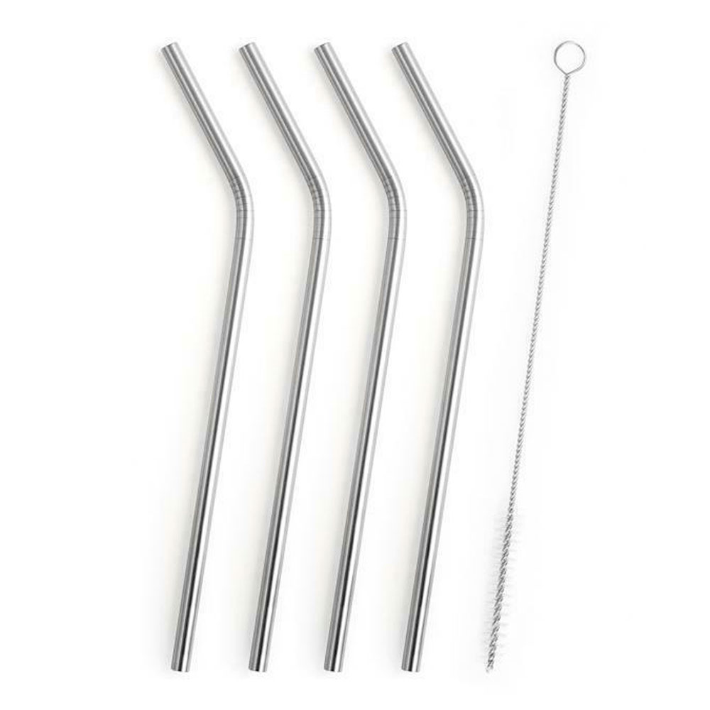 Cañas Inox C/Escobilla 4 uds.