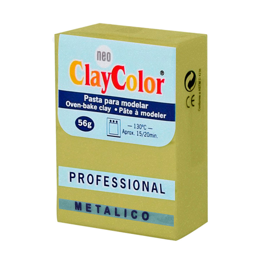 Claycolor Metalicos Oro