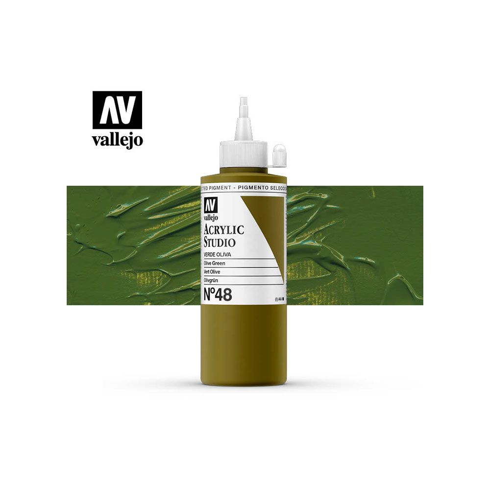Pintura Acrylic Studio Verde Oliva 200 Ml.