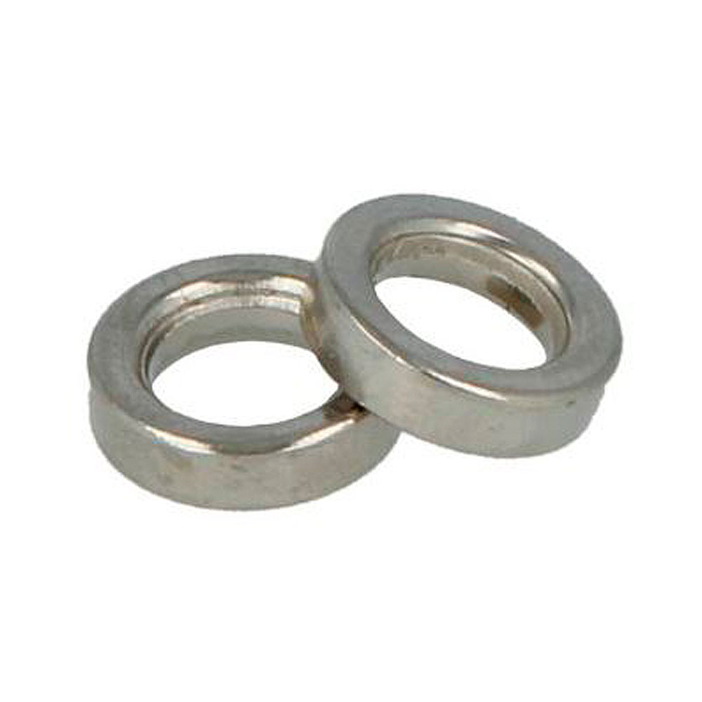 Arandela para pernios. Diam. 11mm. Acero latonado barnizado mate (10u.) - Mod. 405-409C