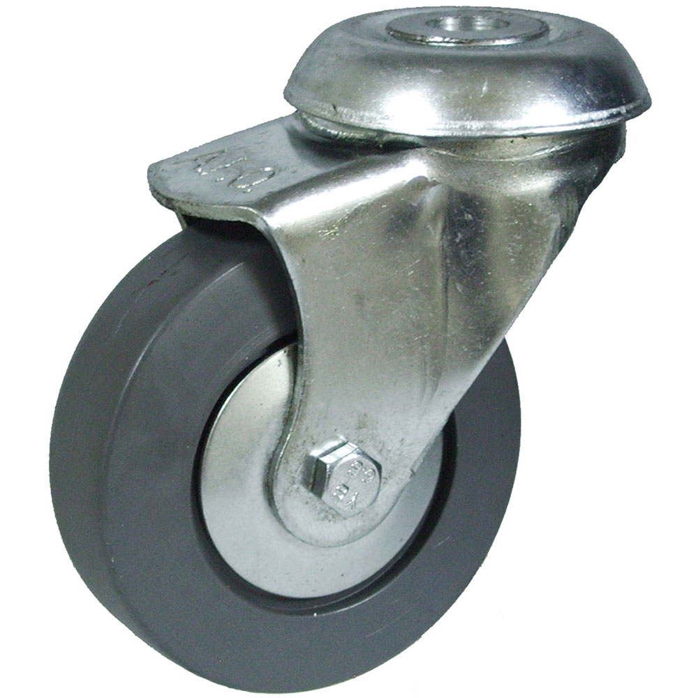 Rueda Unic 134/32 Plast. Negro