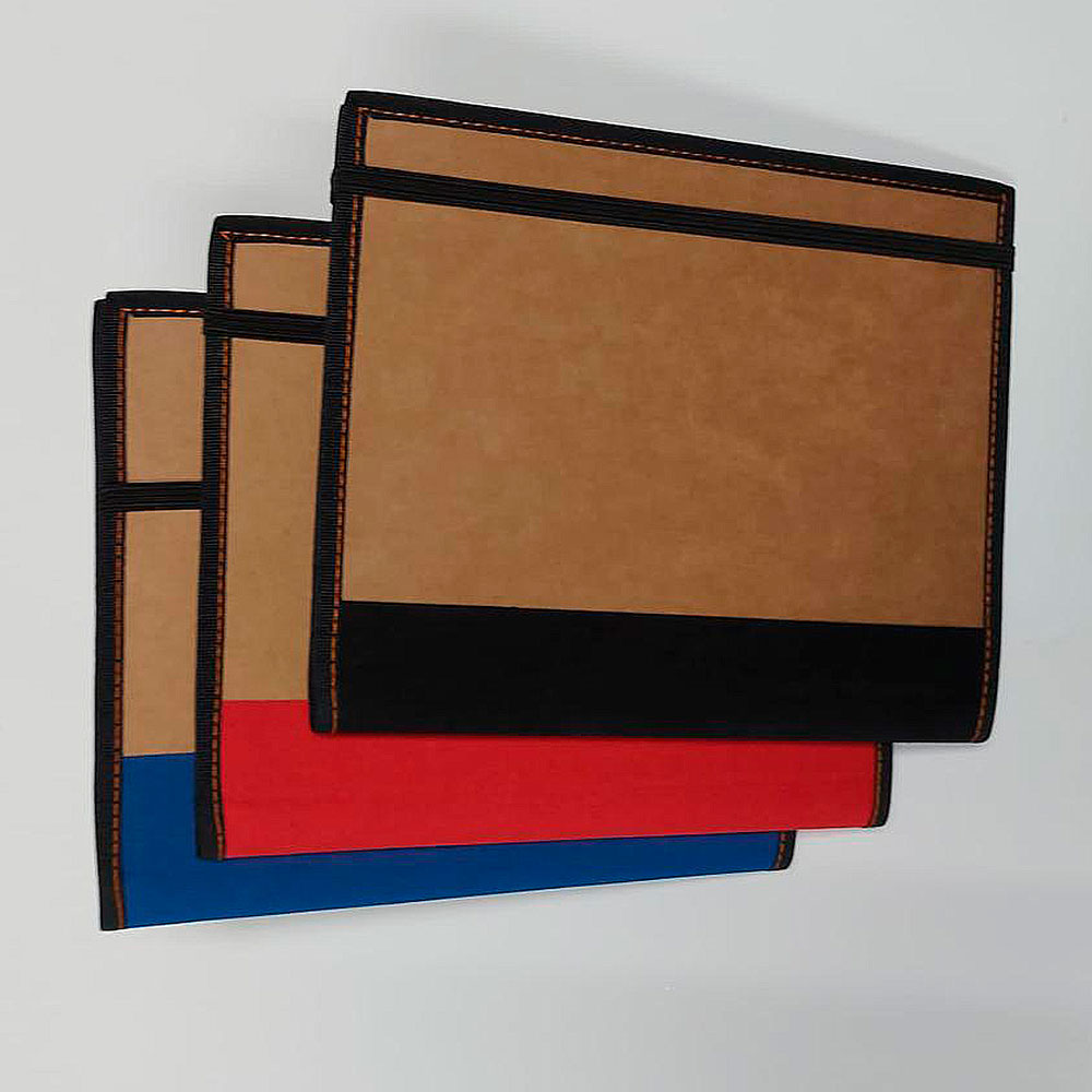 Tapa Cartón Kraft+Bloc Encolado Negro A5 21x15