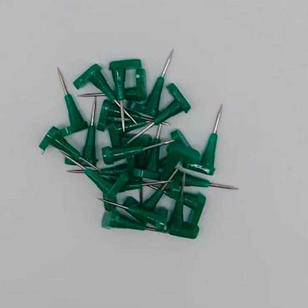 Agujas Planas 10x22 mm25 Verde