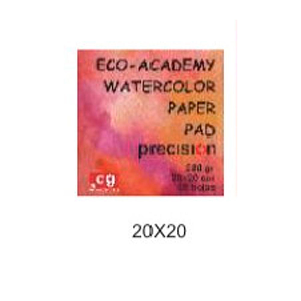 Bloc Papel Acuarela Grano Medio 20% Algodón 280 g 20x20cm 50h