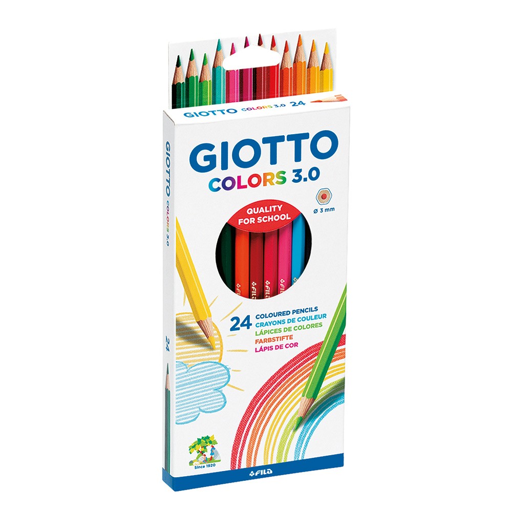 Lápices de Colores Giotto Colors 3.0 24 uds. 