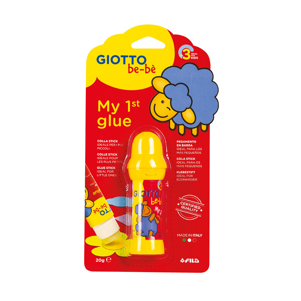 Giotto Be-Bè My 1st Glue Stick 20 g - Pegamento para niños